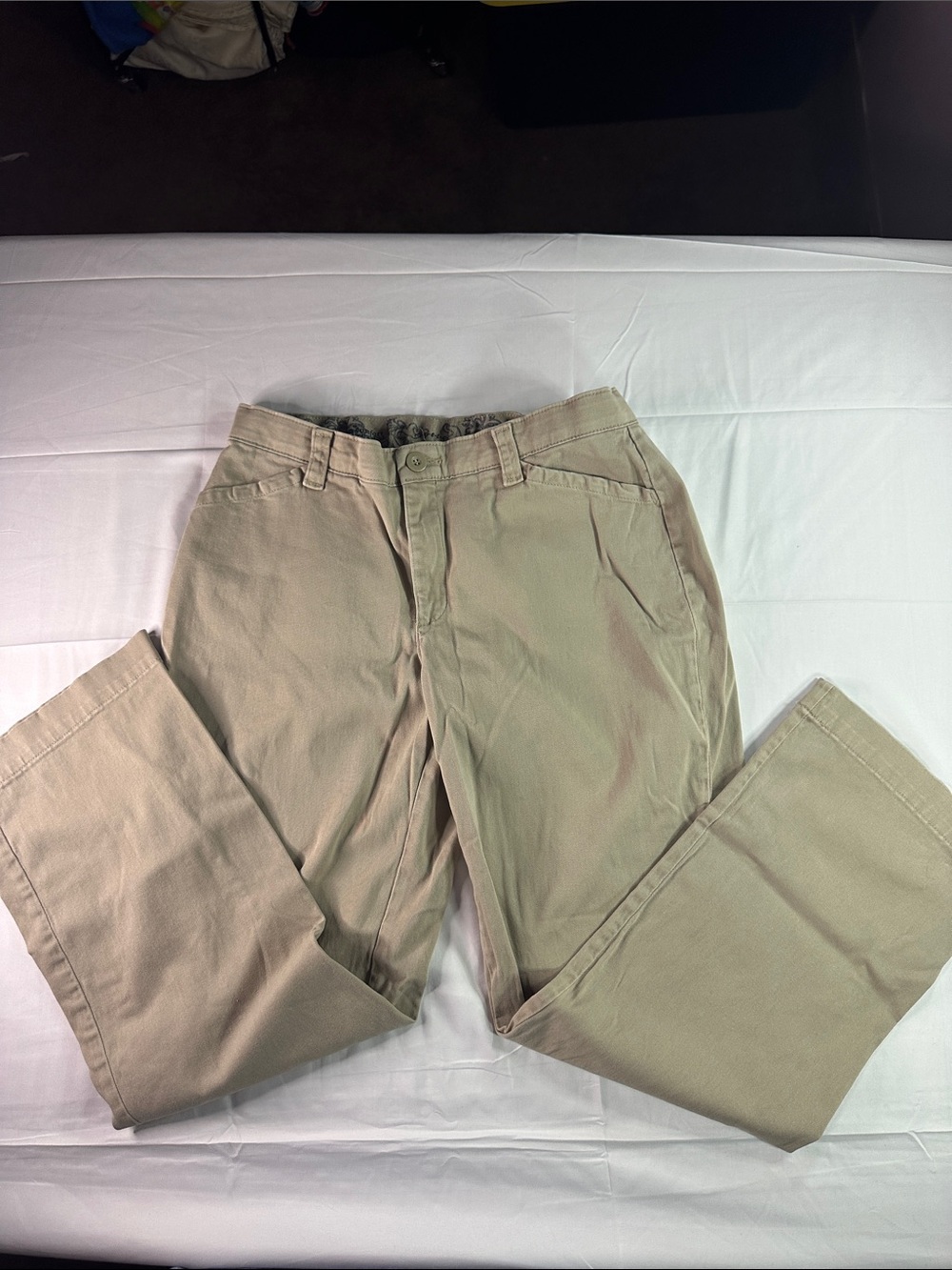 Lee Women's Wide Leg Pants in Beige